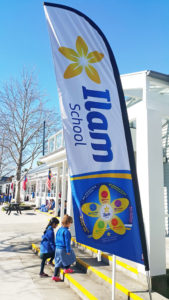 Ilam School Flag Christchurch NZ