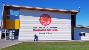 Halswell-School-Hall-Sign-Christchurch-NZ